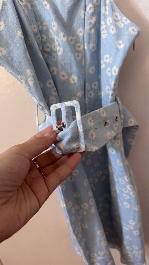 Zara linen dress (Category: Babies & Kids Fashion) located in Makati City. Submitted by thriftyfive (Listing ID 1395217551, Image 3). Description: Altered already to fit to my daughter Still in goof condition.