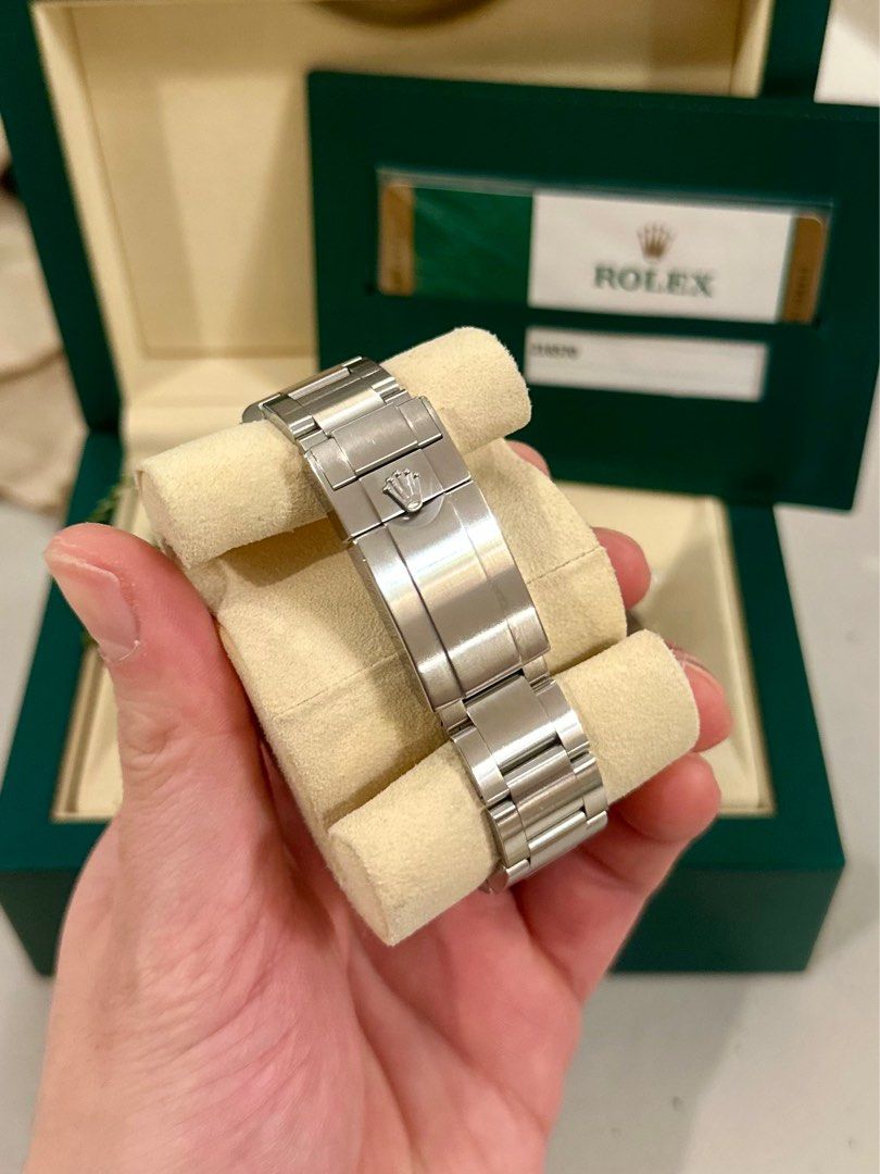 2017 Rolex Explorer II Black Dial (Category: Luxury Watches) located in Manila. Submitted by hourglassgalleryph (Listing ID 1395447099, Image 3). Description: SELLING LOW‼️ 🏷️ ₱435k only! - still negotiable 2017 Rolex Explorer II 42mm Black Ref no. 216570 42mm SS Case | Black Dial | Orange GMT Hand Local AD - Dated 2017/05 9.5/10 cond. Complete Set. Full Links. Trades Accepted. Open for Authentication. Guaranteed Authentic or Money Back. Meet up