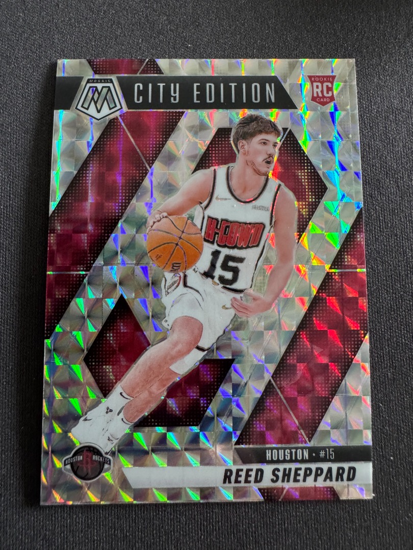 2024-25 Panini Mosaic Reed Sheppard City Edition Mosaic RC, Hobbies ...