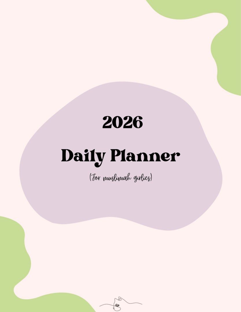 2026 Islamic Digital Planner (For Muslimah) Everything Else Others on
