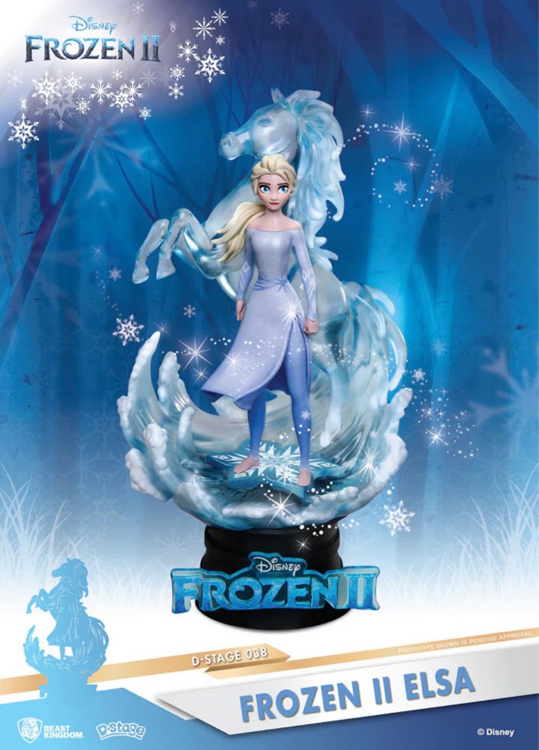 【現貨】 ️迪士尼 正版 Elsa D-Stage-038- Frozen 2 Elsa PVC Figure, 興趣及遊戲, 玩具 & 遊戲 ...