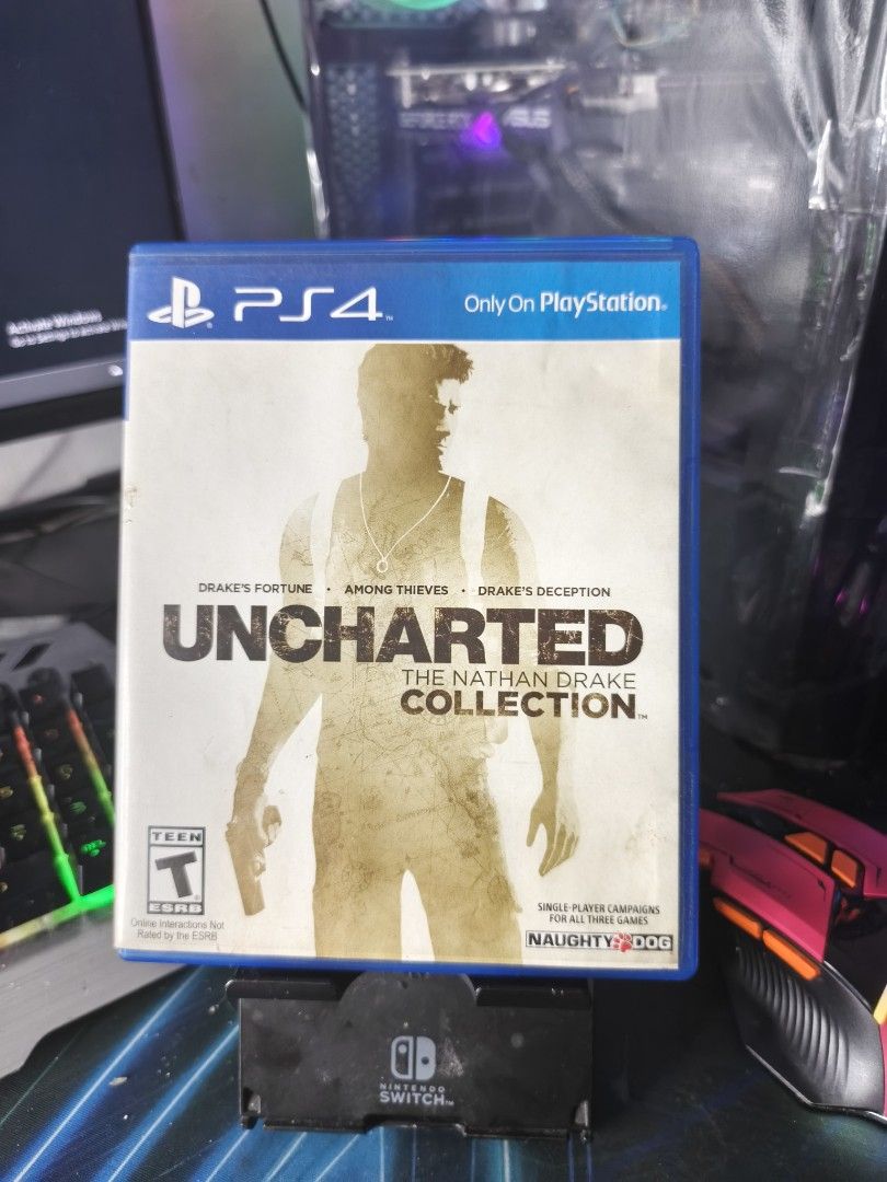 Jeu PS4 Uncharted: The Nathan Drake Collection - Version FR Neuve Sous Blister Scellé