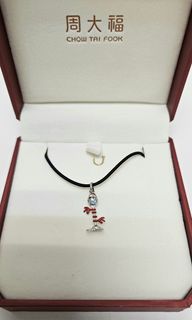 (全新）周大福 Toy Story Forky 小叉925 純銀吊墜64213440680833110