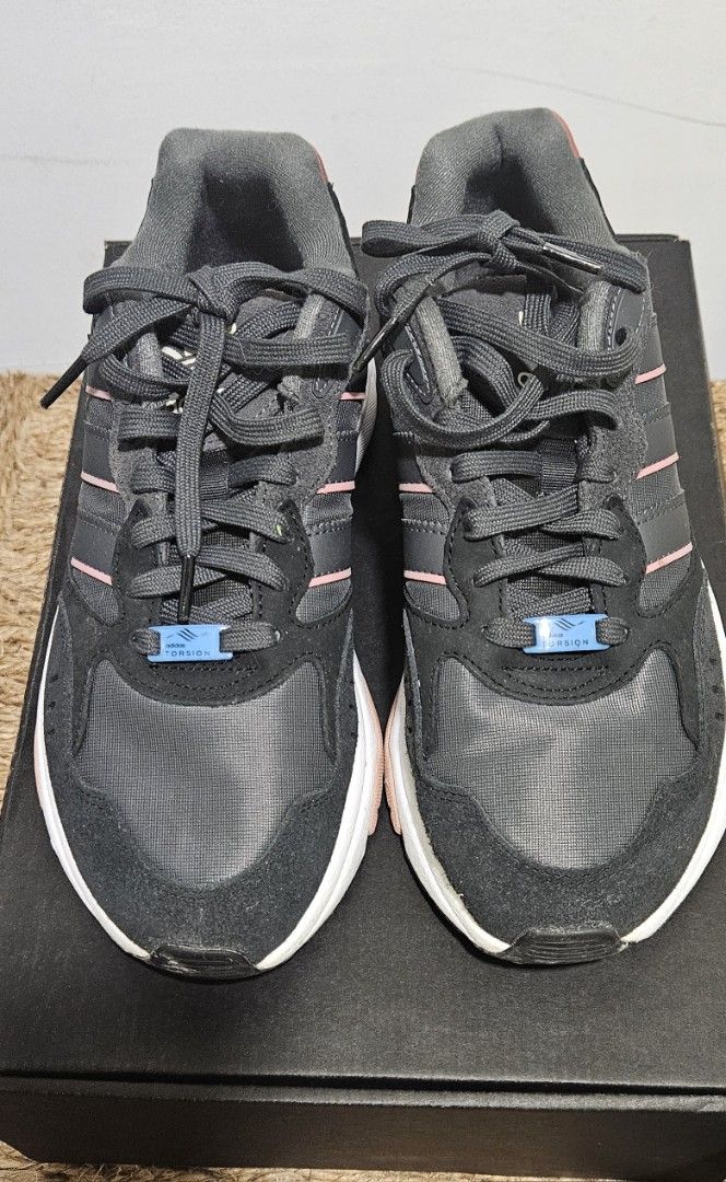 Adidas Retropy F90 Carbon Blush (Category: Sneakers) located in Taguig. Submitted by Sai100 (Listing ID 1395519507, Image 2). Description: Brand New Without Tag Bought in US Size 8.5 No more box/ Display shoe Original Price: Php8224.