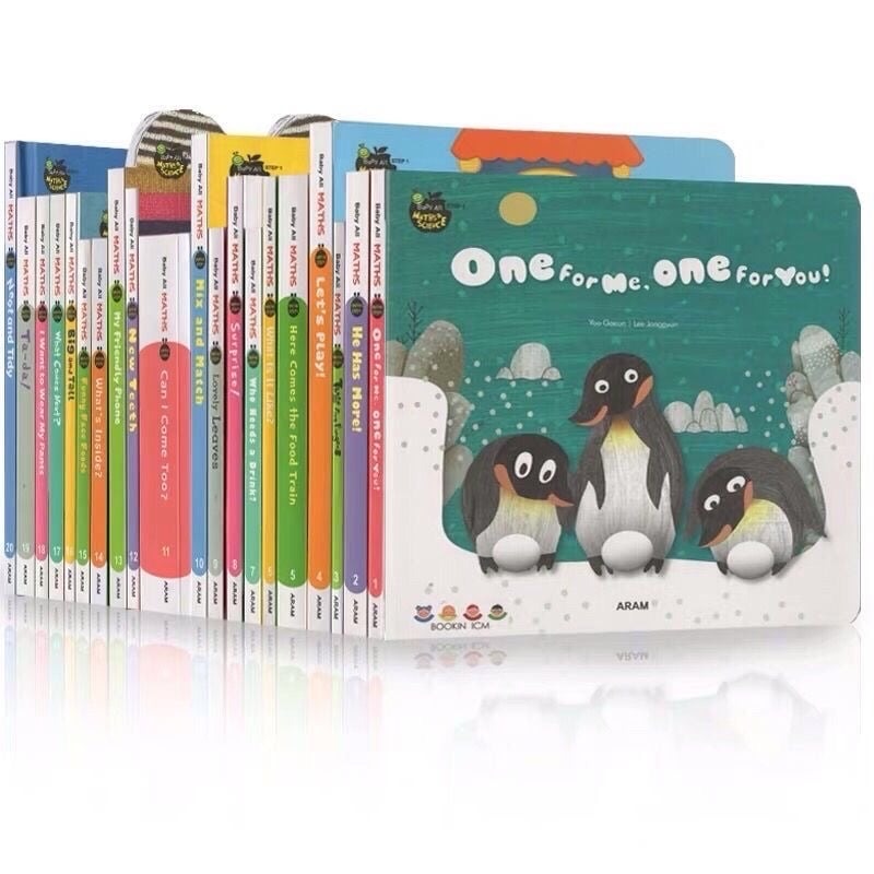 Baby all math and science 共40本英文科學數學, 興趣與生活, 書本
