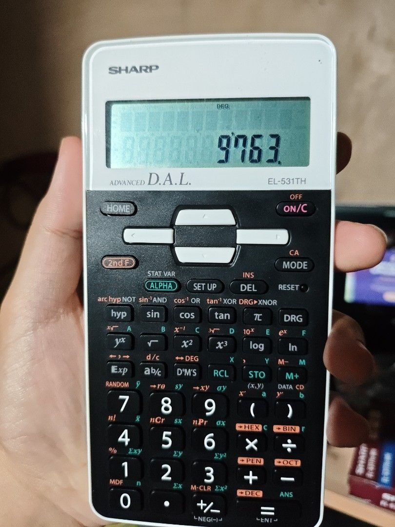 casio fx 570 es plus & karce kcs 991 (Category: Office & Business Technology) located in Manila. Submitted by sirknight18 (Listing ID 1391200453, Image 3). Description: selling sci cals, all functions working casio fx 570 es plus - 750 sharp el 531th (with box) - 500 karce kcs 991 - 800 SOLD !!! test to sawa meet up qc/munti or lalamove (sf is yours).