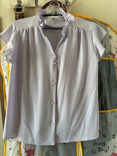 Circle 韓國製淡紫色襯衫64236319923586110