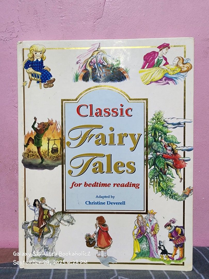 Classic Fairy Tales for Bedtime Reading (Category: Children's Books) located in Antipolo. Submitted by bookaholicz_dettori (Listing ID 1395438437, Image 1). Description: - Classic fairy tales for bedtime reading. - Includes: Snow White, Jack and the Beanstalk, Little Red Riding Hood. - Features colorful illustrations. - Great for children who love Hardcover Preloved-GC MOP: Gcash/Bank transfer No SCO / No COD Payment first Pm for queries.