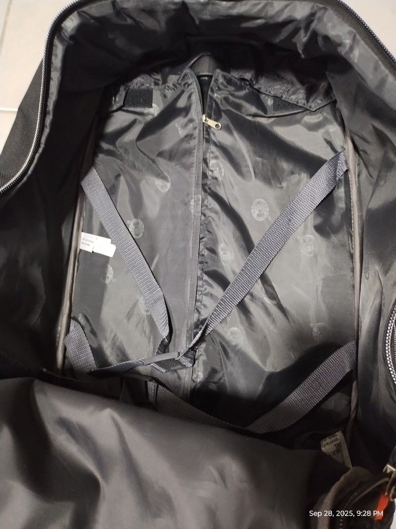 COLEMAN ROLLING BACKPACK ADVENTURE (Category: Backpacks) located in Paranaque City. Submitted by maapolonio (Listing ID 1395448595, Image 3). Description: best for hiking, travel, camping school with wheels to use for travel as hand carry with backpack straps roller handle multiple pockets.