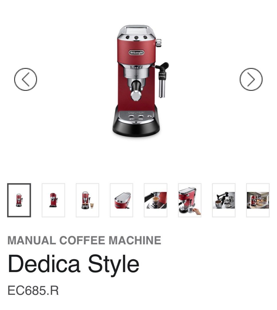Brand New Delonghi Espresso Maker Coffee Espresso (Category: Coffee Machines & Makers) located in Calamba. Submitted by janzj (Listing ID 1395391871, Image 1). Description: Brand New Delonghi Espresso Maker for SALE. Sealed. PM for more photos.