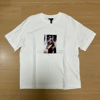 H&M 黑色杜賓犬印花T恤   (3件$40款順豐自提點包郵）64236507396354110