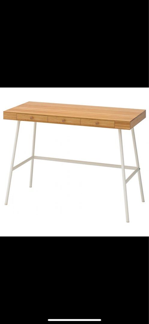 IKEA study table (Category: Tables & Sets) located in Singapore. Submitted by __why (Listing ID 1395527939, Image 1). Description: not inclusive of logistics, arrange your own delivery. slight negos only, won’t entertain lowballers. no refunds or returns after sale..