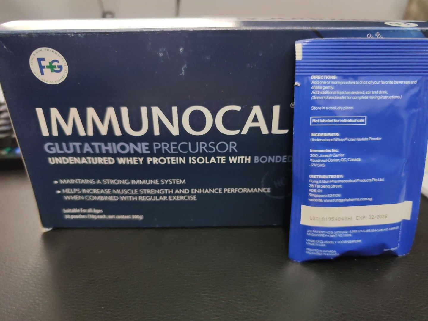 Immunocal Glutathione Precursor Undenatured Whey Protein Isolate ...