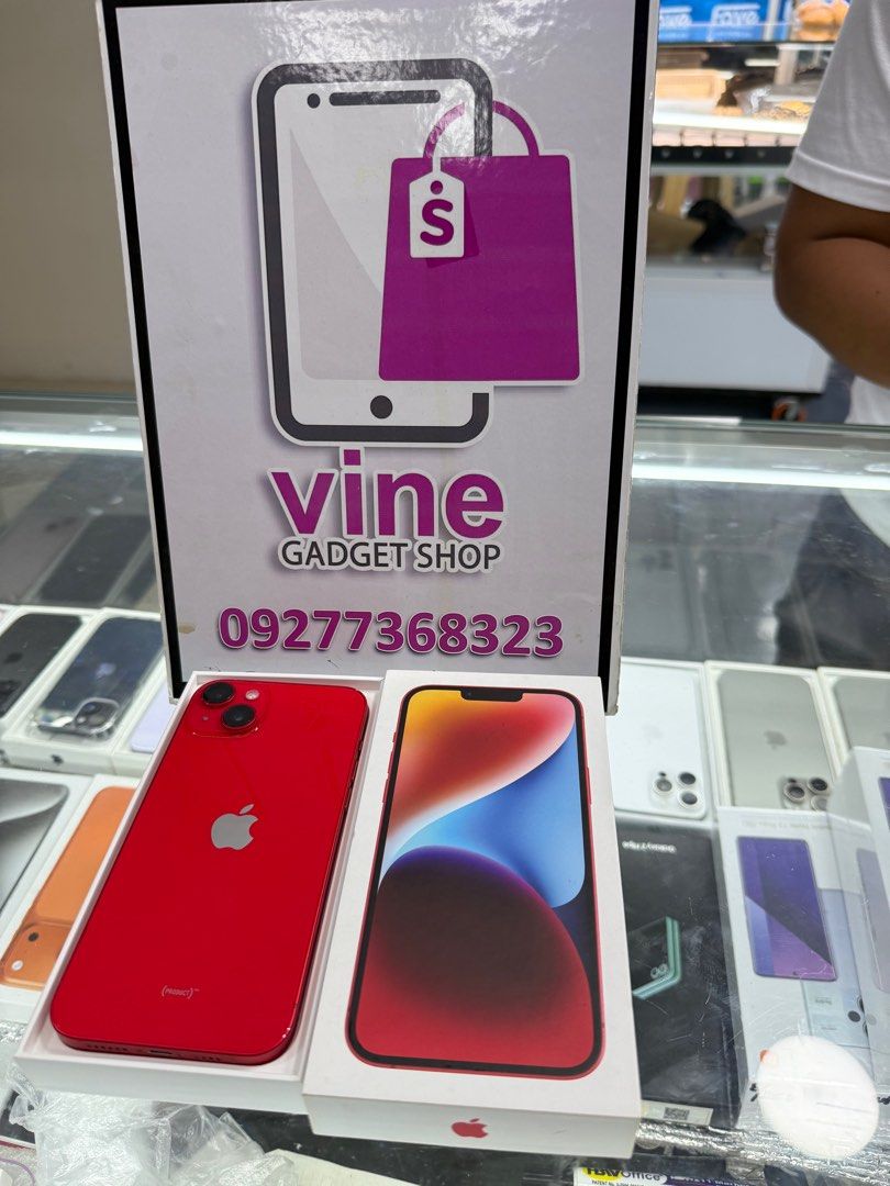 iphone 14plus 128gb 2ndhand (Category: iPhone 14 Series) located in Antipolo. Submitted by vine_gadget_shop (Listing ID 1395485418, Image 1). Description: iphone 14plus 128gb 2ndhand ntc variant complete package factory unlocked pick up store greenhills shopping center we accept trade in we accepy credit card and ggives installment we do cod and door to door we ship nationwide for fast transaction call 09277368323 look for vine visit my fb page v