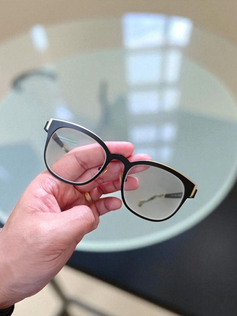 Jonathan Adler Limited edition JA107 Eyeglasses (Category: Sunglasses & Eyewear) located in Tagbilaran City. Submitted by fleetingticks (Listing ID 1395386264, Image 2). Description: - Jonathan Adler eyeglasses - Black frame with gold accents - Unique pattern on arms - Model: JA107 - Clear lenses.