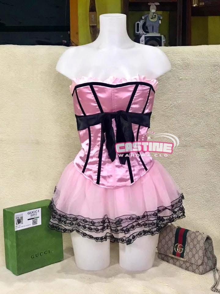 Leg Avenue Brooke corset and tulle skirt burlesque costume (Category: Sets or Coordinates) located in Cabiao. Submitted by castineclo. (Listing ID 1395509528, Image 1). Description: Bought this from japan (all brandnew) .ᐟ Coset top (w/ boning self tie sa likod) .ᐟ Thong (not used BRANDNEW) .ᐟ Tulle Skirt Small - Medium • Bust: 32-34Inch (82-87cm) • Waist: 23-27 (59-70cm) .
