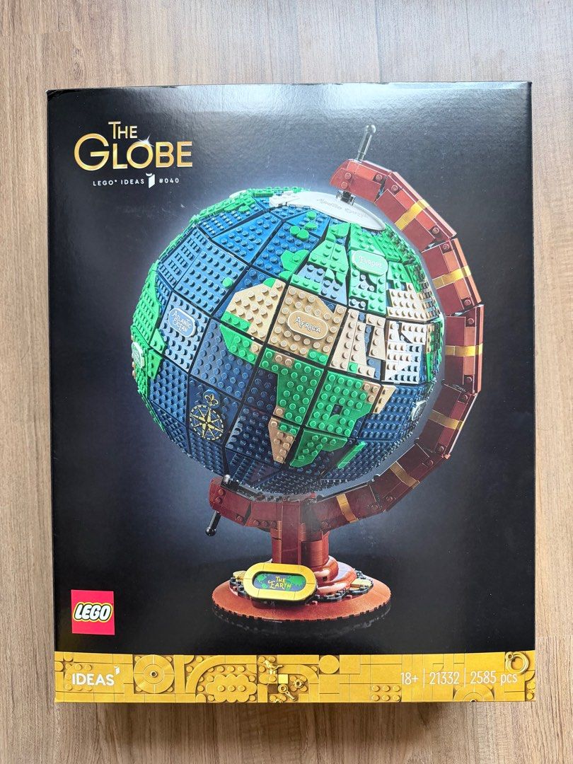 LEGO Ideas The Globe 21332, Hobbies & Toys, Toys & Games on Carousell