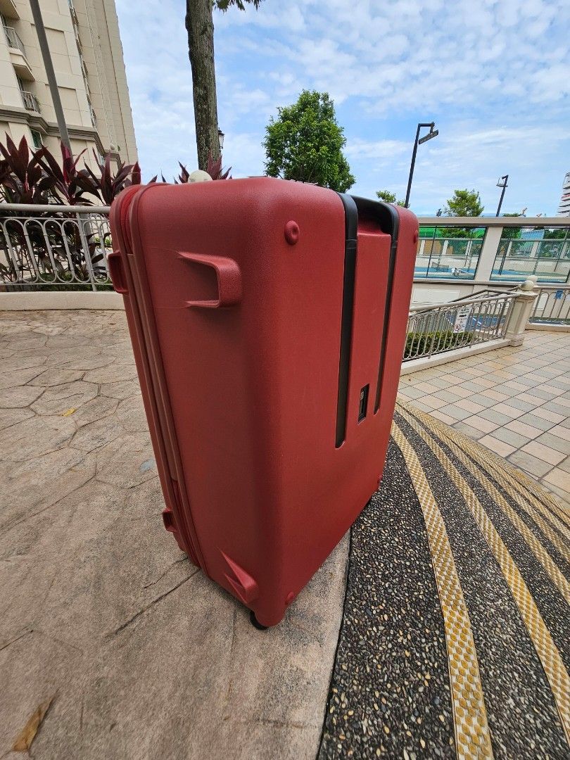 Lojel Vita Collection Red Suitcase 117L, Hobbies Toys, Travel