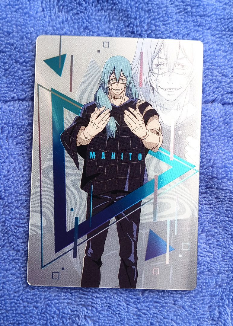 Mahito from Jujutsu Kaisen Wafer Card 4-11MR, Hobbies & Toys, Toys ...