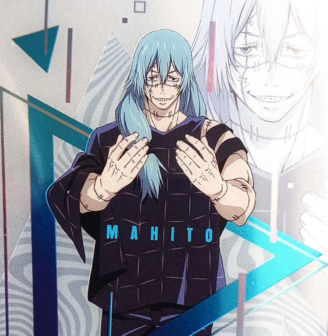 Mahito from Jujutsu Kaisen Wafer Card 4-11MR, Hobbies & Toys, Toys ...