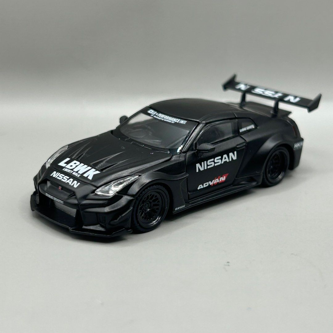 Mini GT #291 LB-Silhouette WORKS GT NISSAN 35GT-RR / Matt Black