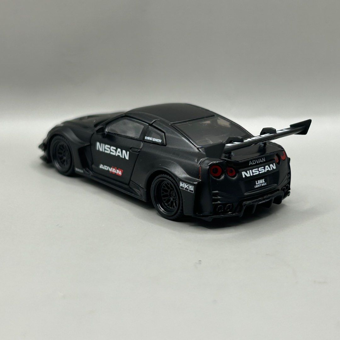 Mini GT #291 LB-Silhouette WORKS GT NISSAN 35GT-RR / Matt Black