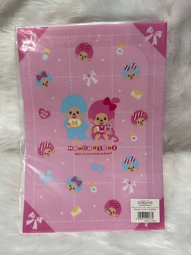 Monchhichi Folder (Category: Stationery & School Supplies) located in Marikina City. Submitted by willowstuff (Listing ID 1395476089, Image 2). Description: Original Sekiguchi. Brand new Monchhichi Stationery Set Memo pad and Sticky Note.