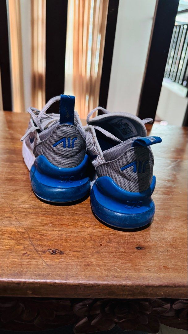 Nike Air Max 270 (Category: Babies & Kids Fashion) located in Lumban. Submitted by miloveditems (Listing ID 1395353722, Image 3). Description: Used Outgrown Well loved.