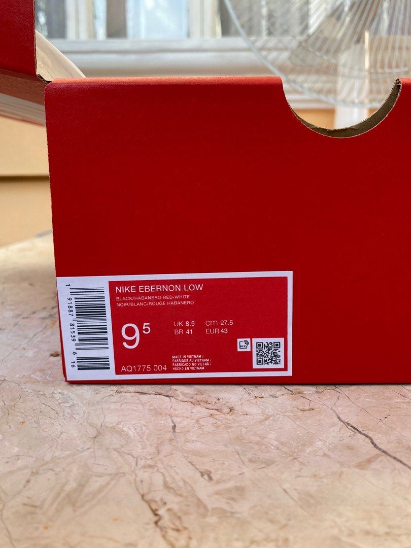 Nike Ebernon Low (Category: Sneakers) located in Paranaque City. Submitted by evo_s (Listing ID 1395533085, Image 2). Description: Brand New - Original Nike Ebernon Low Comfortable to use (lightweight) For pick up at : BF Homes Paranaque or Shangri-la BGC .