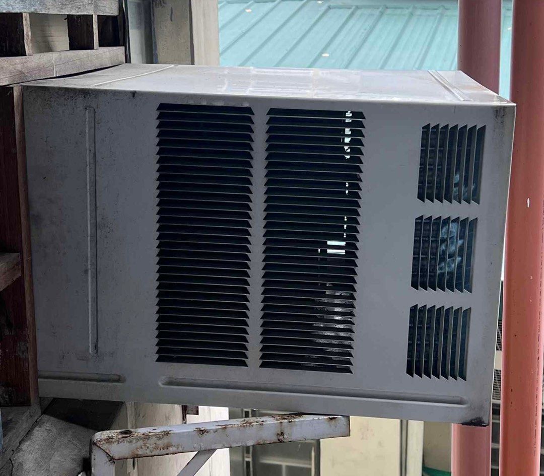 Panasonic CW-XS128VPH 1.5HP Window Type Airconditioner (Category: Air Conditioning and Heating) located in Manila. Submitted by allaboutk.boutique (Listing ID 1395419951, Image 3). Description: MOVE OUT SALE flaw - broken right side front grill (see last photo) - Panasonic window-type air conditioner - Inverter technology for energy efficiency - Includes remote control .