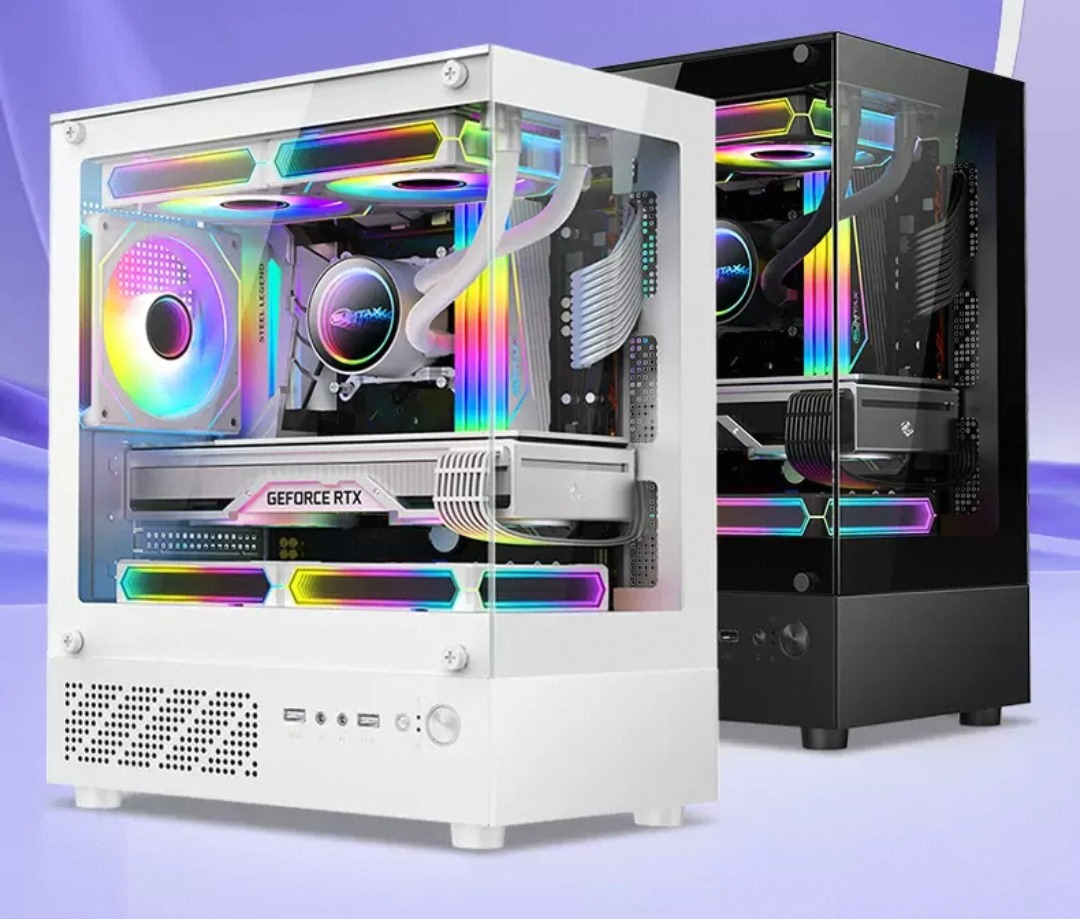 Full Clear Transparent Gaming Tower RIG PC Case, Computers & Tech ...