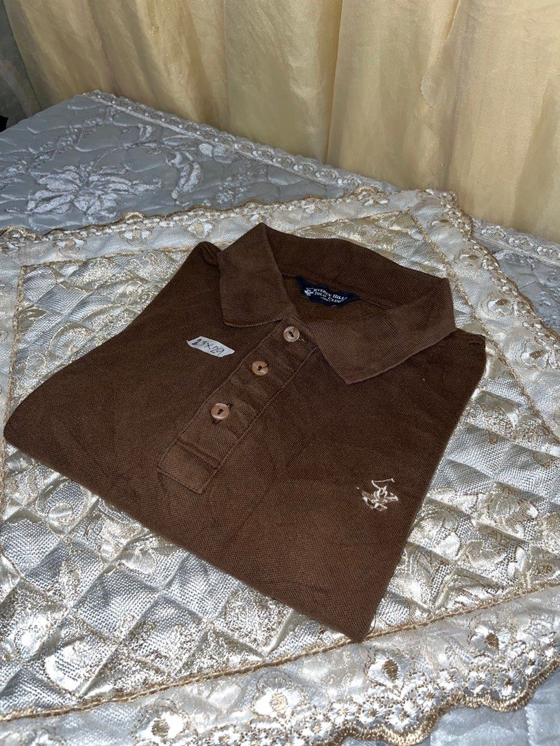 Polo Beverly hills Polo shirt (Category: Tshirts & Polo Shirts ) located in Sindangan. Submitted by boldgem_c9298e (Listing ID 1395516544, Image 2). Description: Polo beverly hills ✅Polo shirt ✅Condition: excellent ✅Size: Size 120 or XL-XXL ✅Dimensions: 23x29 ❌Issue: None 📍Location: Mindanao Color may vary due to Lighting Fb Acc: Edong Thriftees .