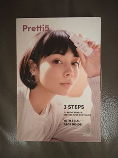 Pretti5 三步護膚套裝 sample set mask serum64201235876482110