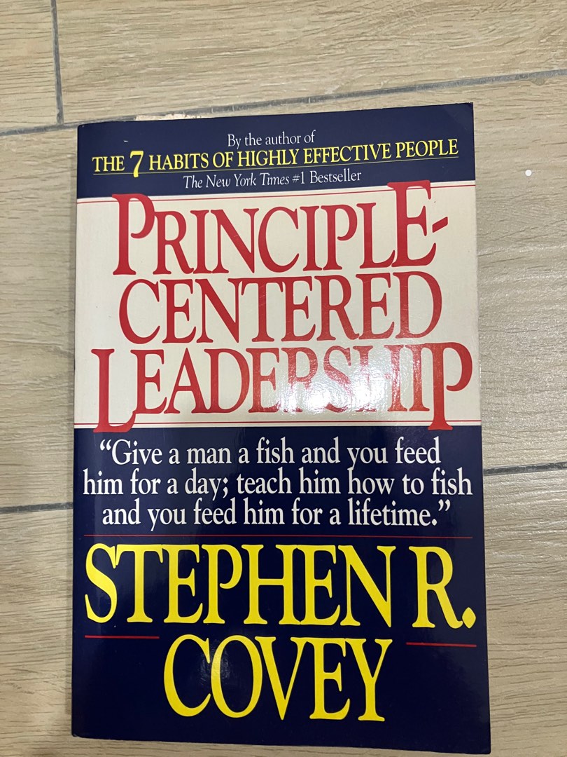 Principle-Centered Leadership by Stephen R. Covey, Hobbies & Toys, Books & Magazines, Storybooks ...