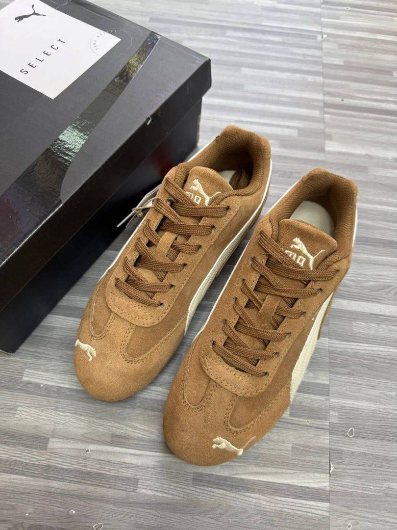 PUMA SPEEDCAT BROWN (Category: Sneakers) located in Manila. Submitted by mypshopp (Listing ID 1395368391, Image 2). Description: Actual picture posted Available size Women 36/37/38/39/40 Men 41/42/43/44/45 Sameday deliver!!.