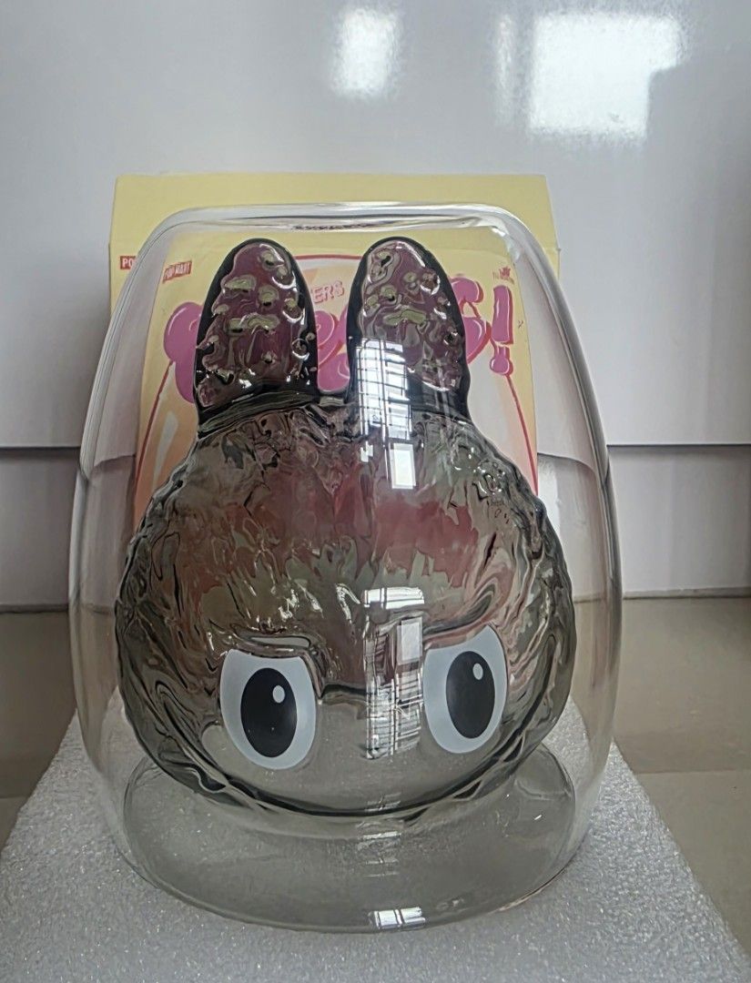 Rabbit Glass Container (Category: Food Organisation & Storage) located in Singapore. Submitted by zombi (Listing ID 1395369708, Image 1). Description: - Labubu Class Cip - Comes with original packaging.