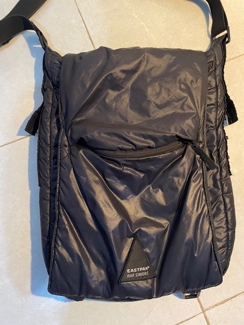 Raf Simons x Eastpack 2008 Nylon Flap Bag, Barang Mewah, Tas