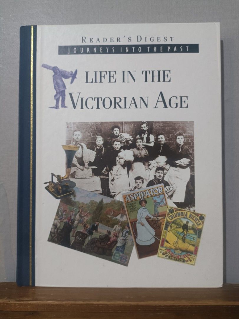 Reader's Digest Life in the Victorian Age Book (Category: Storybooks) located in Manila. Submitted by krishna_ayanami (Listing ID 1395492843, Image 1). Description: - Discover the Victorian Age with this Reader's Digest book. - Explores family life, courtship, home life, and leisure. - Features numerous images and illustrations. - Comprehensive look at the Victorian era. - Covers topics like the Victorian family and home comforts..