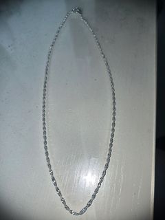 波浪紐紋999銀頸鏈silver necklace64217834749698110