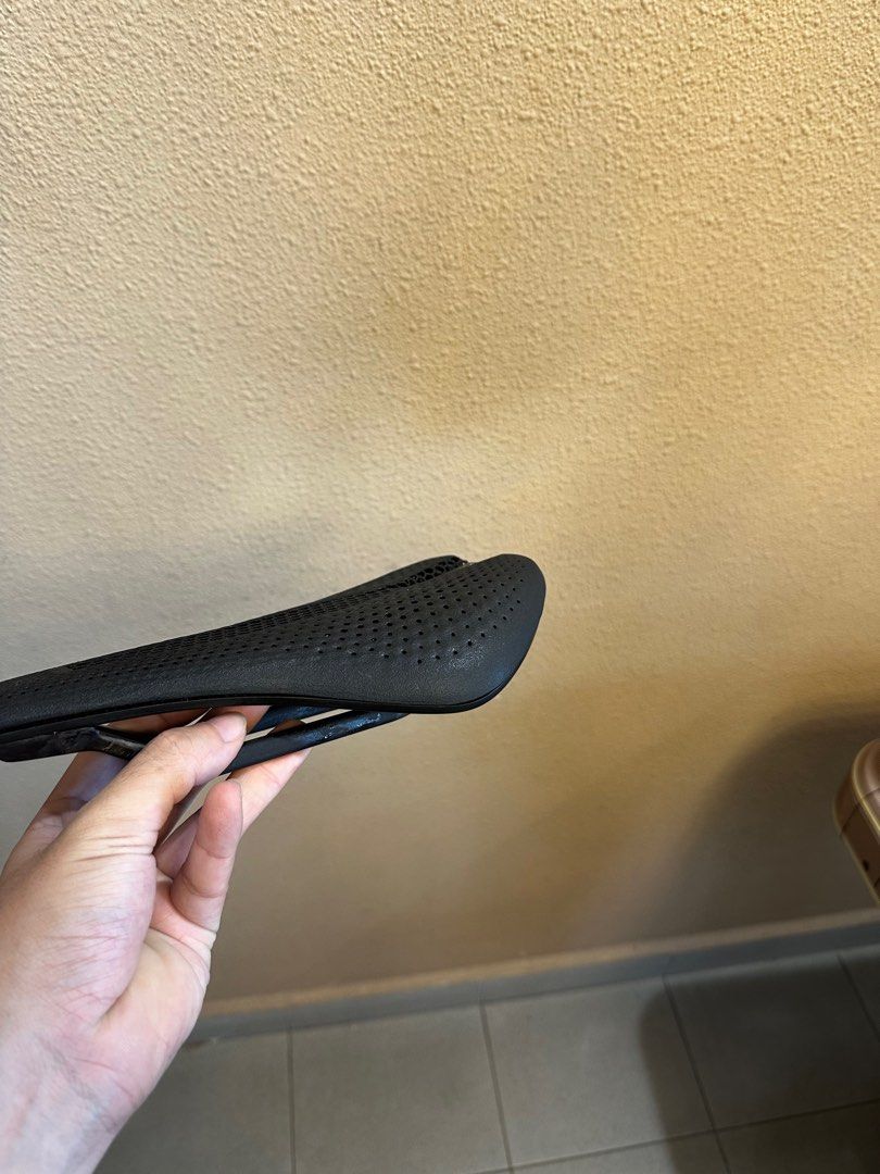 Specialized S-Works Power Mirror Evo Carbon Saddle (Category: Parts & Accessories) located in Singapore. Submitted by royeolt (Listing ID 1395360141, Image 3). Description: Brand new in box. Mounted on bike but taken off without riding. 0 damage RTP $675.