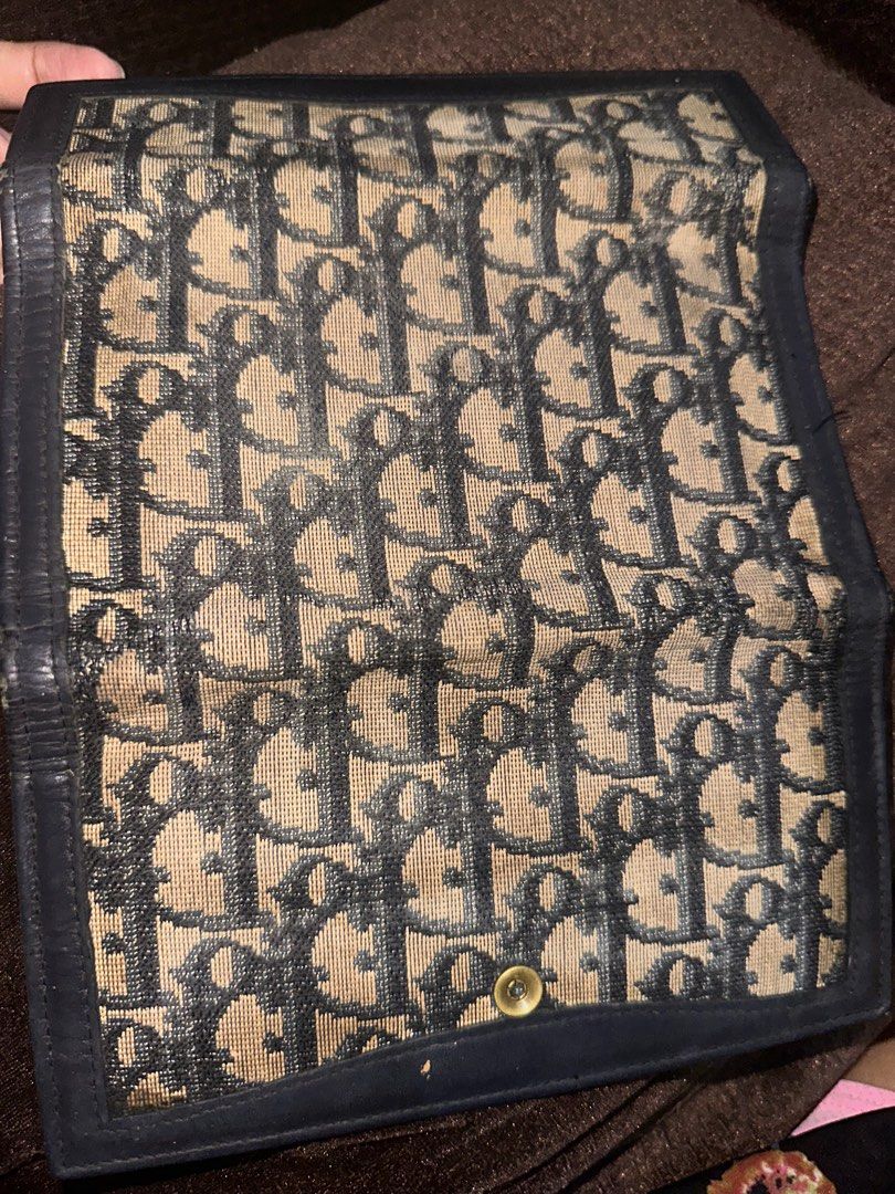 Vintage Dior Wallet (Category: Luxury Bags & Wallets) located in Marikina City. Submitted by purplestash28 (Listing ID 1395468908, Image 2). Description: pre loved Vintage Dior Monogram Wallet.