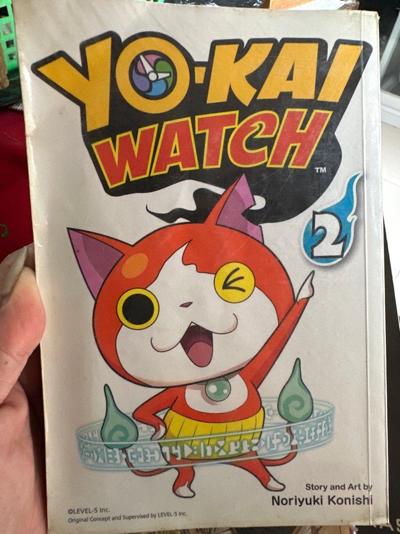 Yo-Kai Watch Manga Volume 2 (Category: Comics & Manga) located in Angeles City. Submitted by jilaynez-shop (Listing ID 1395402574, Image 1). Description: - Yo-Kai Watch Volume 2 manga - Features Jibanyan on the cover - Story and art by Noriyuki Konishi - Published by LEVEL-5 Inc..