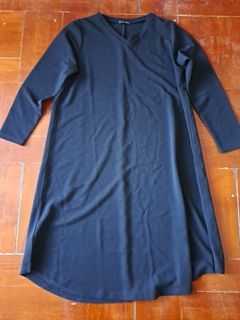 黑色長袖連衣裙64207450143617110