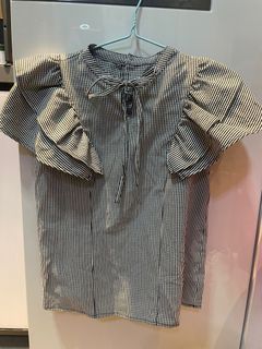 黑白格斯文上衣64244470595970110