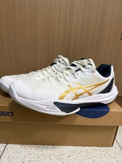 Asics 男裝排球鞋 Sky Elite FF 3 （White/Pure Gold）64197338323714110