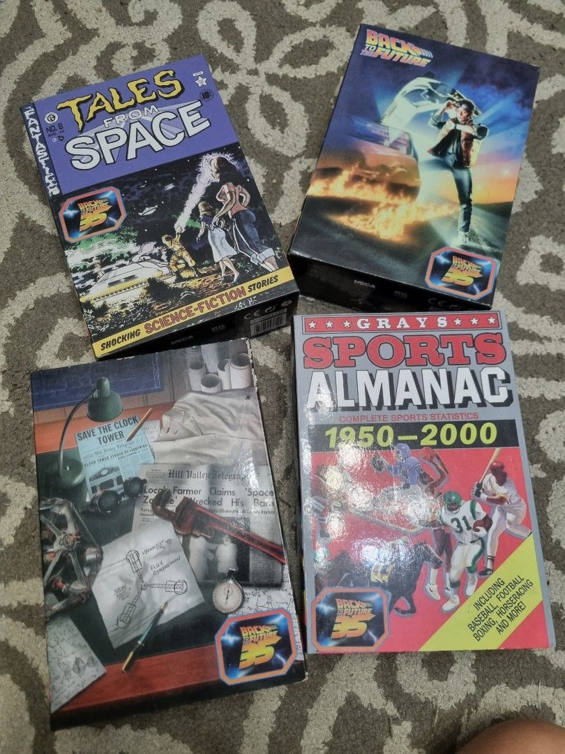 Back to the future (Category: Vintage Collectibles) located in Quezon City. Submitted by lylesofia (Listing ID 1390496680, Image 1). Description: 1700 each Biff- Sold Dr. Brown- Sold Marty with guitar- Sold Marty naka yellow nlang avail.
