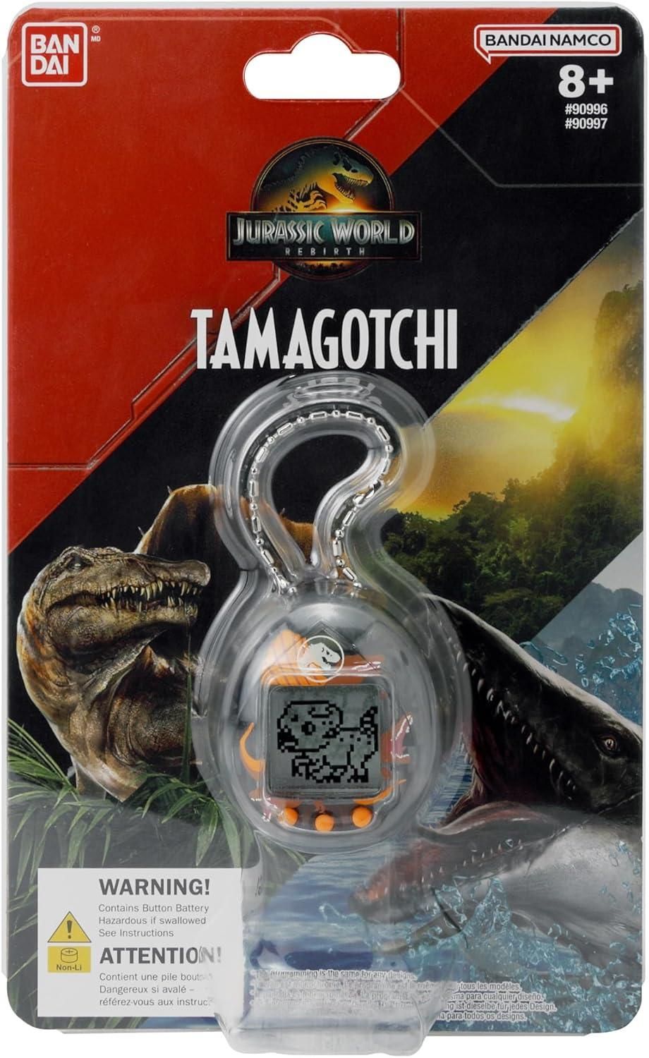 Bandai - Tamagotchi Nano Jurassic Brown - Brown Version Dino Spinosaurus - Interactive Tamagotchi Animal - Small Format - Virtual Pet for Winding Up - Toy Children from 8 Years - NT90997 (Category: Interactive Toys) located in Singapore. Submitted by rocketdeal (Listing ID 1390561263, Image 5). Description: Tamagotchi Jurassic dinosaur – The Tamagotchi Nano celebrates its big comeback with an exclusive Jurassic Brown Spinosaurus edition. Immerse 