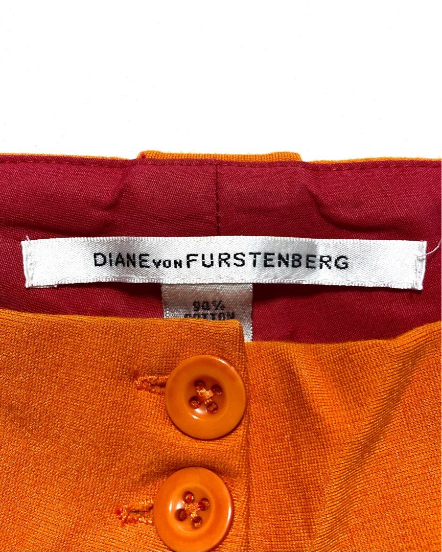 Diane von Furstenberg - Contour Trousers (Category: Jeans) located in Angeles City. Submitted by crushedgems (Listing ID 1390465775, Image 3). Description: id: Diane von Furstenberg - Contour Trousers [ W: 29-30 | L: 36.5 | Hem: 5.2 ] Condition: 90% Php 1,450 + Shipping Fee DM to purchase. .
