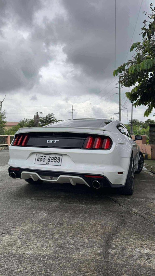 Ford Mustang GT 5.0 V8 Auto (Category: Used Cars) located in Manila. Submitted by quality_cars (Listing ID 1390423875, Image 3). Description: 2015 MUSTANG GT 5.0 V8 📣 PERFECT SUNDAY CAR 🔥 Check this 2015 MUSTANG GT⚡️ DETAILS:‼️‼️ 5.0 liter V8 GASOLINE ENGINE REAR WHEEL DRIVE Automatic(with paddles shift) FRESH INTERIOR AND EXTERIOR 27,xxx kms only!! Fresh interior Ceramic coated Borla Full exhaust ⚠️END PLATE NUMBER 9 ( FRI CODING) ✅WELL MAINTA
