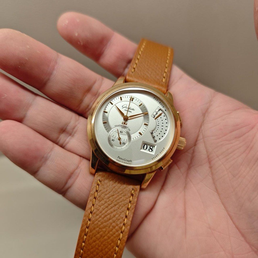 Glashutte Panograph Rose Gold 61-01-01-01-04, Luxury, Watches on